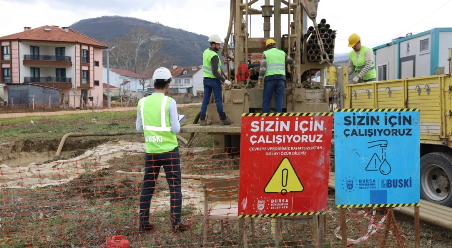 İnegöl Hocaköy'e Bursa Büyükşehir Belediyesi'nden içme suyu desteği