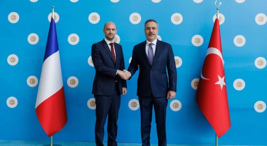 Hakan Fidan Fransız mevkidaşı ile Ankara'da görüştü