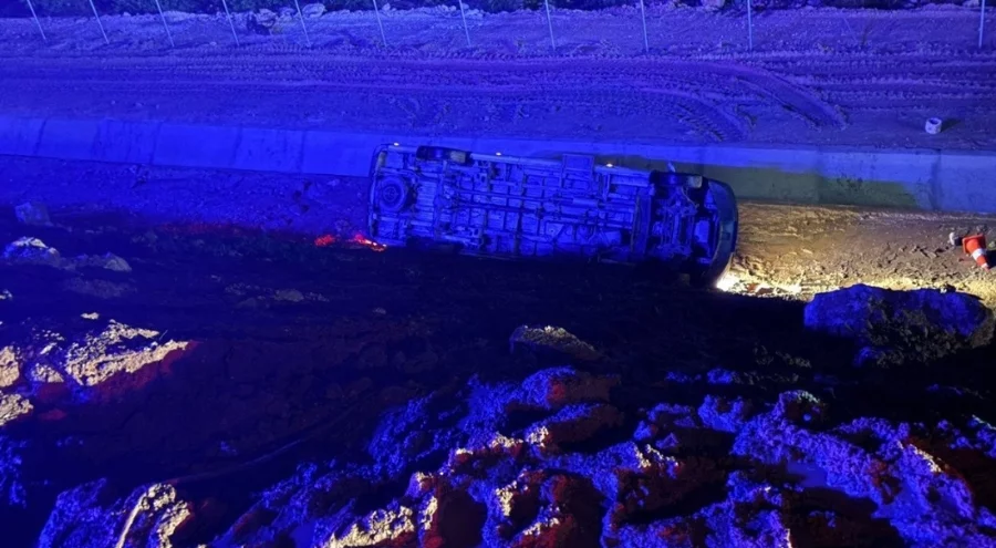 Mersin'de işçi servisi uçuruma yuvarlandı: Çok sayıda yaralı