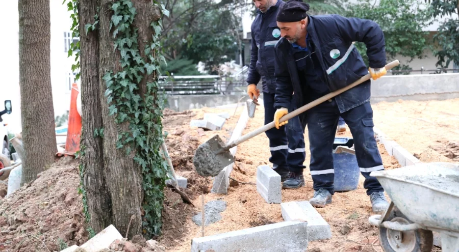 Osmangazi Belediyesi, yıpranan parkları yenilemek için kapsamlı bir çalışma başlattı