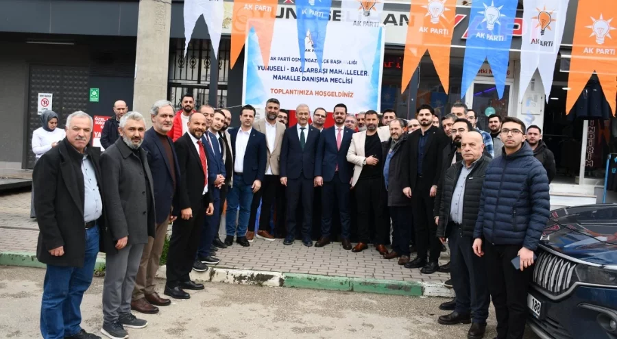 AK Parti Osmangazi'de Yunuseli-Bağlarbaşı Danışma Meclisi Toplantısı düzenlendi