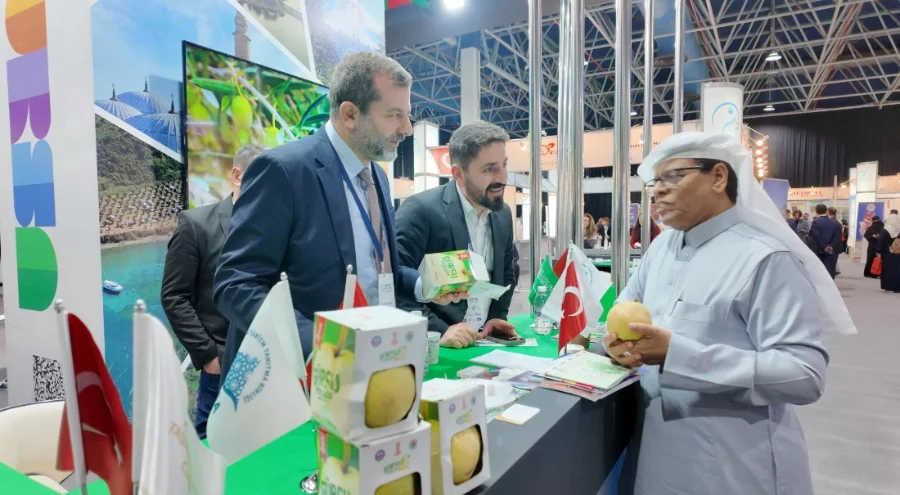 Gürsu armudu Cidde Turizm Fuarı'nda