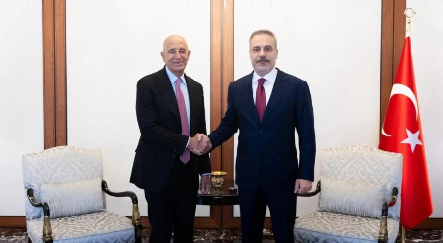 Bakan Fidan, ABD'nin Ankara Büyükelçisi Barrack'ı kabul etti