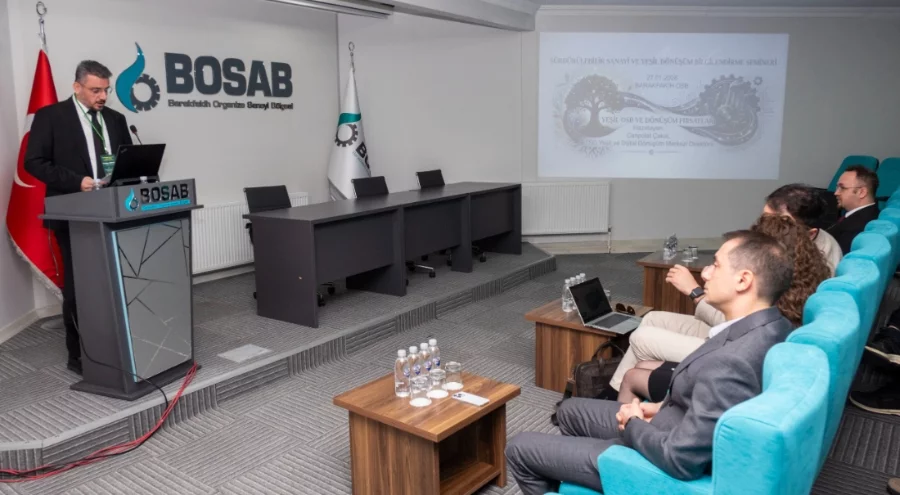 Barakfakih Organize Sanayi Bölgesi sanayicisine 'yeşil dönüşüm' rehberi