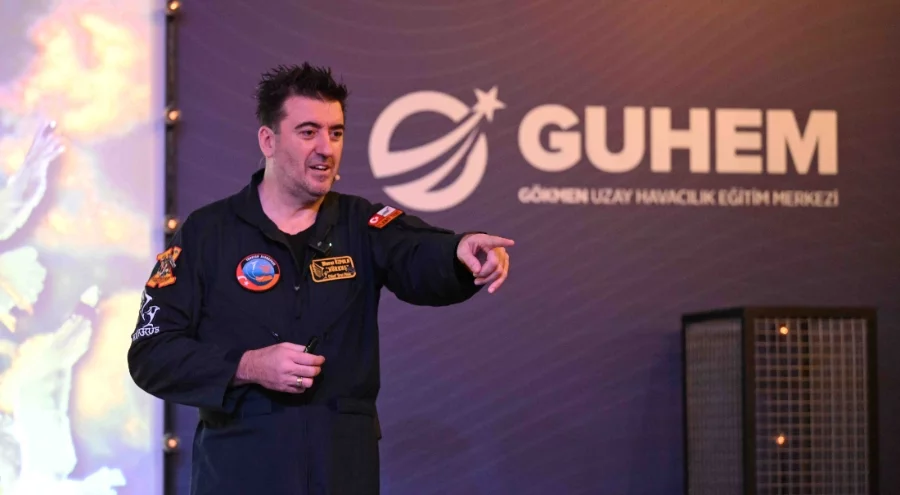 HÜRKUŞ'un Baş Test Pilotu Özpala, Bursa GUHEM'de deneyimlerini paylaştı