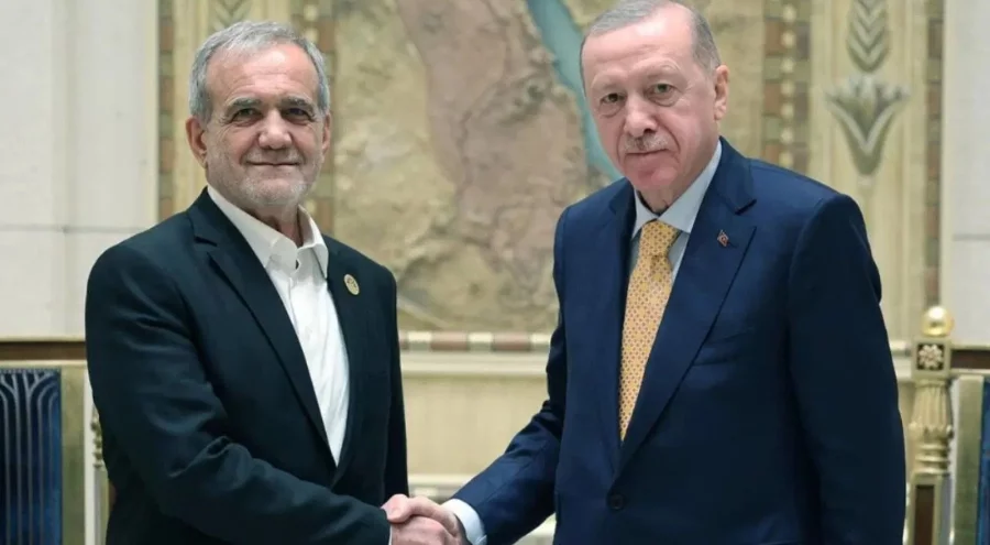 Cumhurbaşkanı Erdoğan, İran Cumhurbaşkanı Pezeşkiyan ile görüştü!