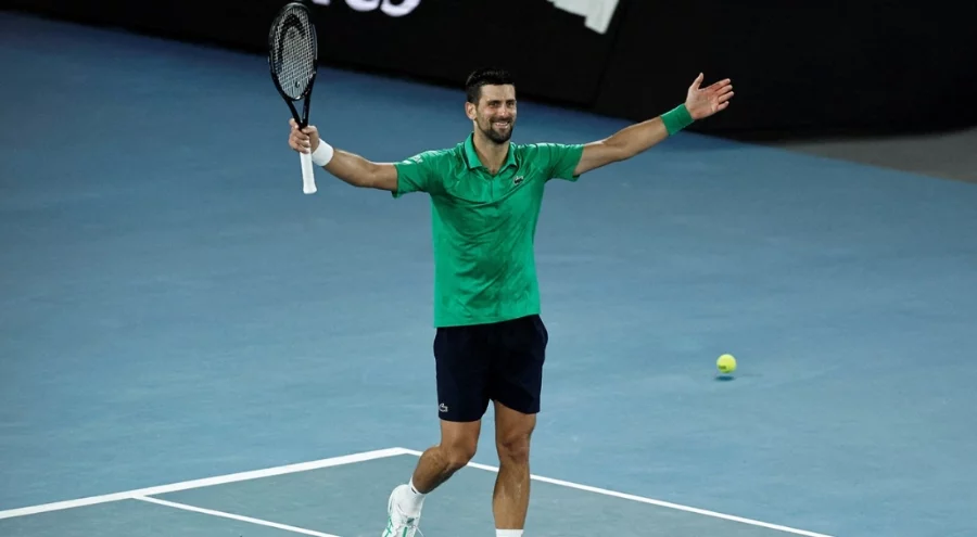 Novak Djokovic, Avustralya Açık'ta finale çıktı