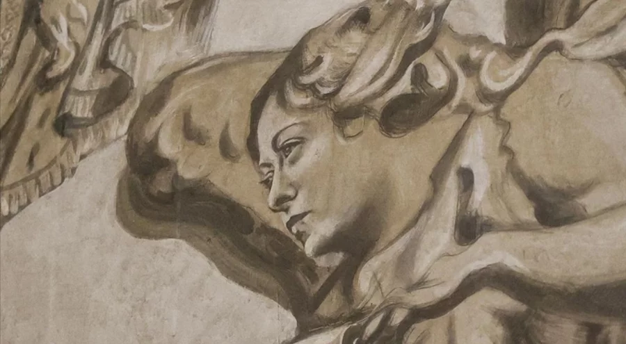 Roma'da tarihi bazilikadaki melek figürünün restorasyonun ardından Meloni'ye benzediği öne sürüldü