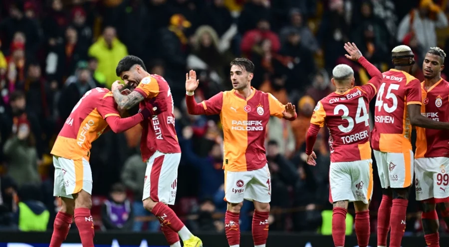 RAMS Park'ta 4 gollü galibiyet: Galatasaray 4-0 Kayserispor