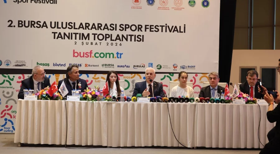 Bursa'da 2. Uluslararası Spor Festivali heyecanı