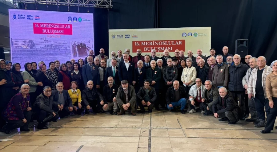 Bursa'da Merinos ailesi bir araya geldi