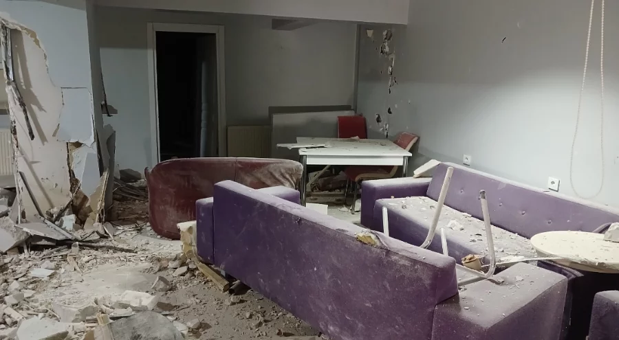 Kız yurdunda patlama! Öğrenciler otele yerleştirildi