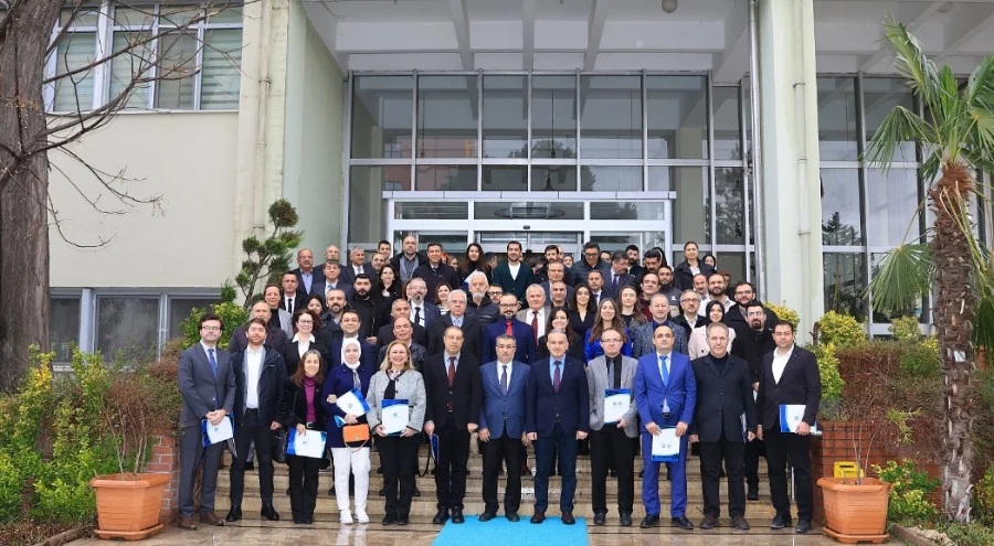 Bursa Uludağ Üniversitesi'nde akredite olan programlara teşekkür belgesi