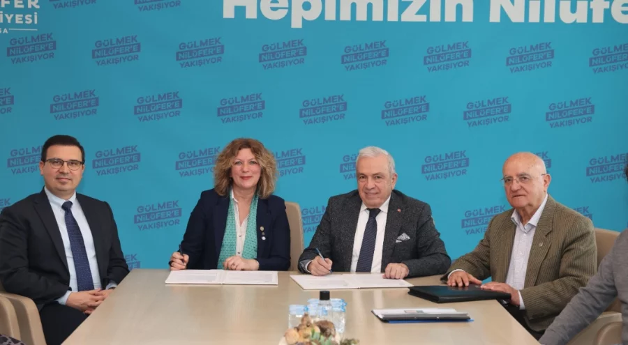 Nilüfer'de "Engelsiz Oyun Parkı" için imzalar atıldı