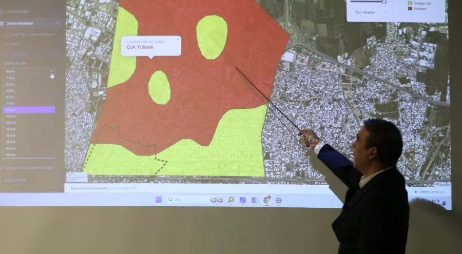 Bursa Teknik Üniversitesi konut ve zeminin deprem riskini önceden gösteren sistem geliştirdi