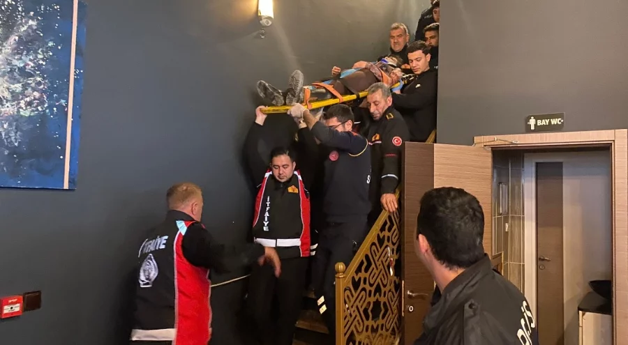 Siirt'te havalandırma boşluğuna düşen kadın yaralandı