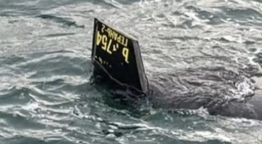 Denize bir cisim düştü: İHA şüphesi değerlendiriliyor