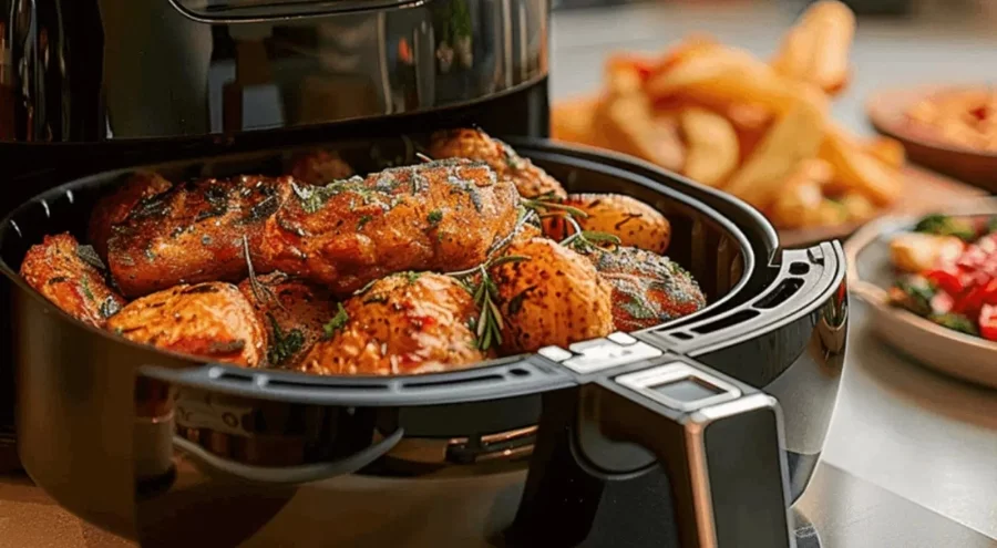 Airfryer'lar kızartma sırasında daha az zehirli parçacık üretiyor