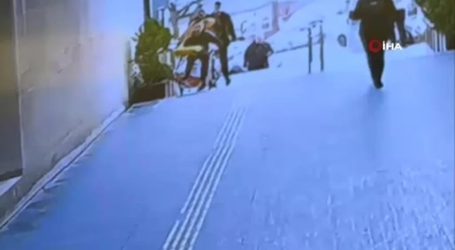 Bursa Adliyesi'ne silahı böyle sokmuş! Güvenlik kamerası görüntüleri ortaya çıktı