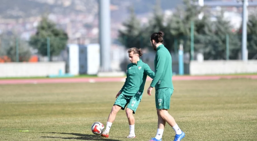 Bursaspor'da Isparta 32 spor maçı hazırlıkları tamam