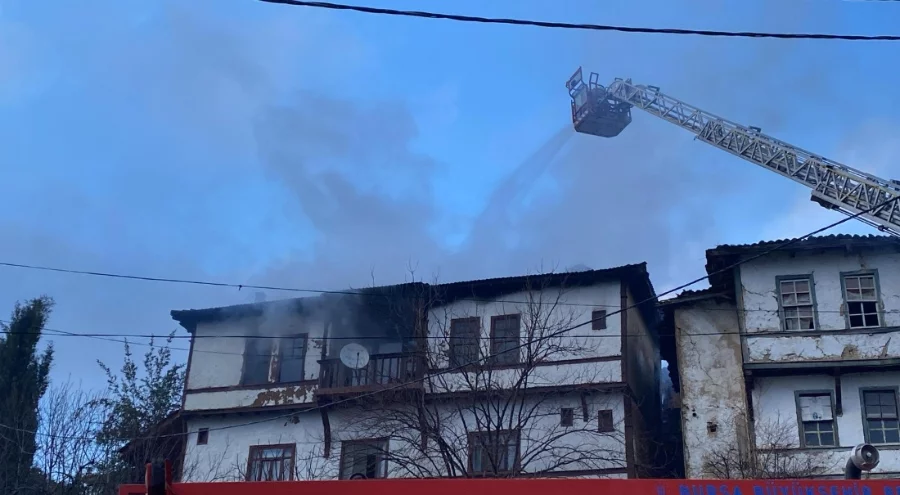 Bursa'da evde çıkan yangın kontrol altına alındı