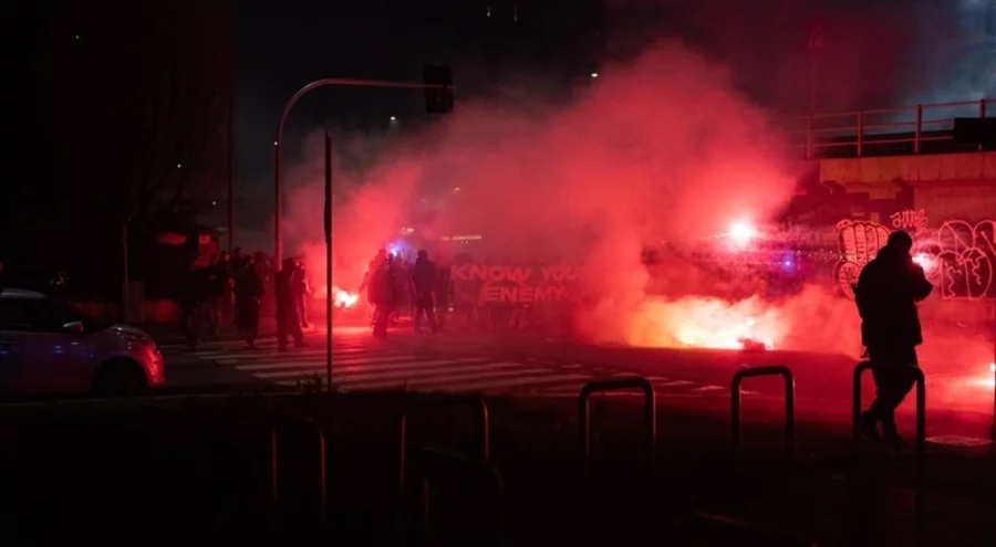 Milano-Cortina Kış Olimpiyat Oyunları'na karşı düzenlenen protesto olaylı bitti