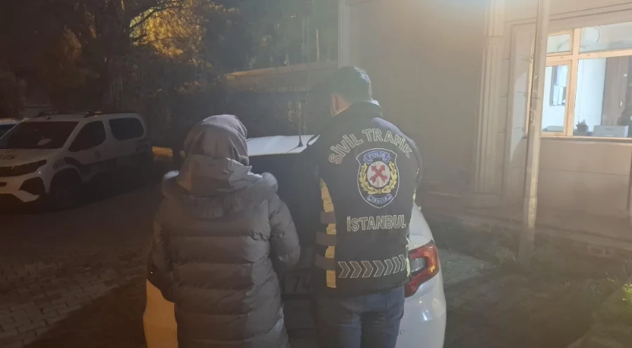 İstanbul'da ters yönde ilerleyen sürücüye para cezası