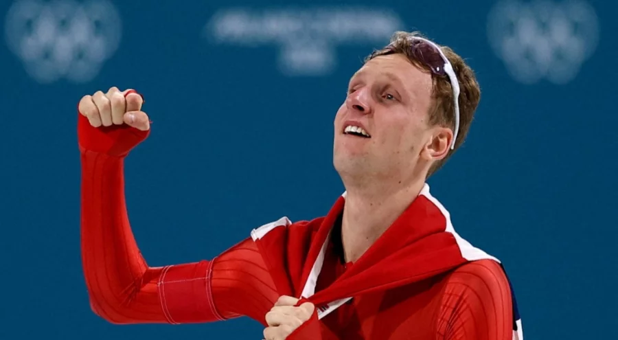 Norveçli Sander olimpiyat rekoruyla altın madalya elde etti