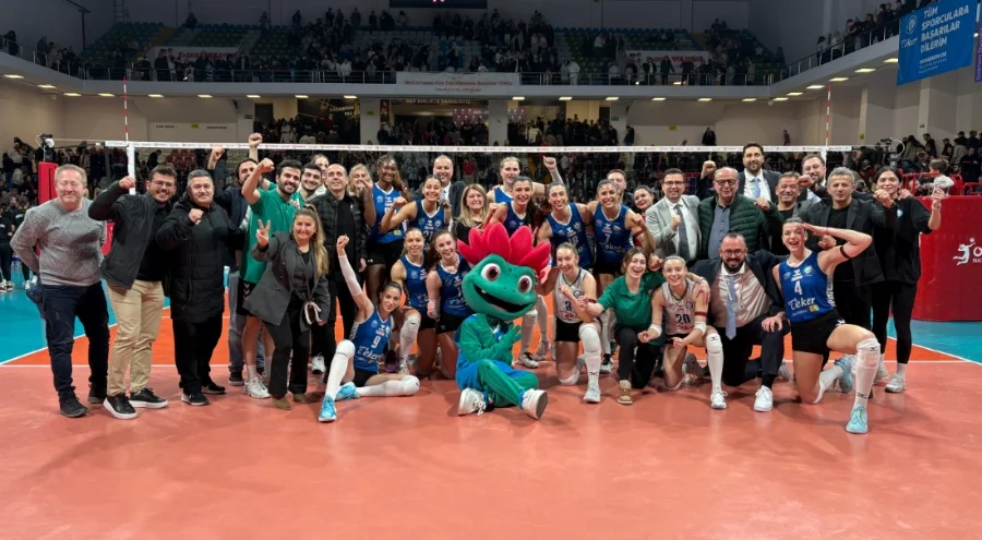 Nilüfer Belediyespor Eker, Galatasaray Daikin'i mağlup etti