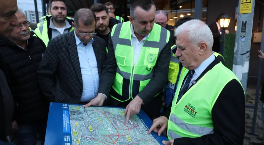 Bursa Büyükşehir Belediyesi'nden geleceği planlayan ulaşım yatırımı