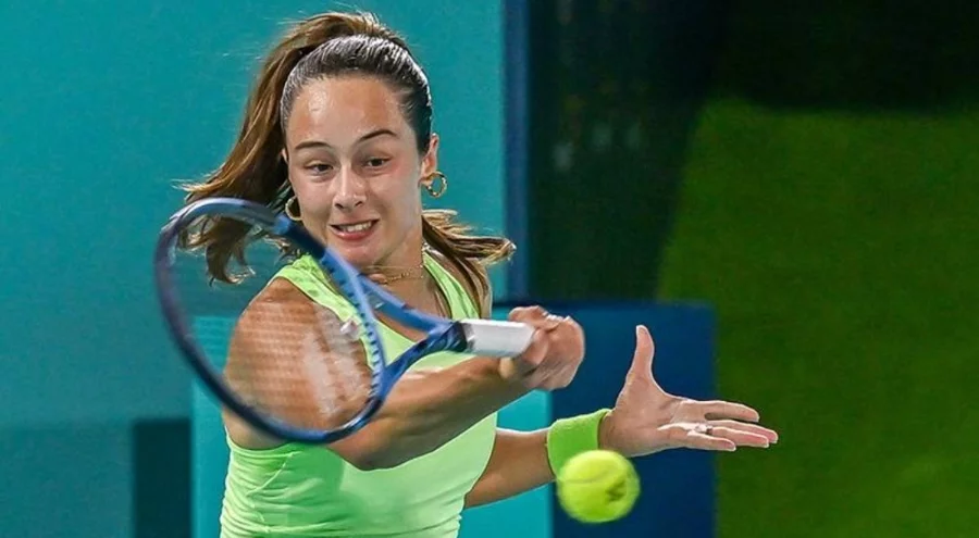 Milli tenisçi Zeynep Sönmez, Katar Açık Tenis Turnuvası'na veda etti