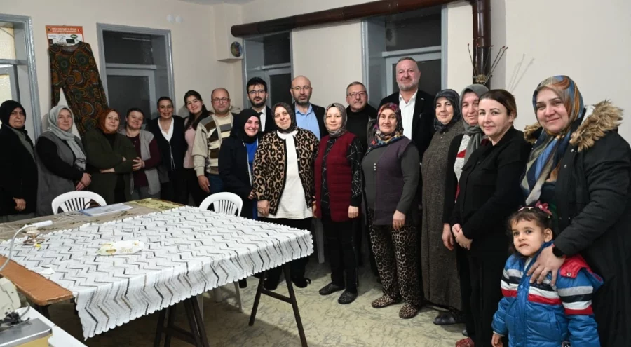 Karacabey Belediyesi'nden kadınlara eğitim ve üretim desteği