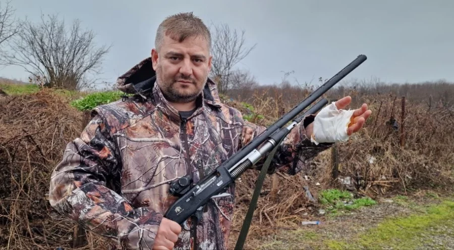 Ava giderken av oldu: Tetiğe bastı, tüfeği elinde parçalandı