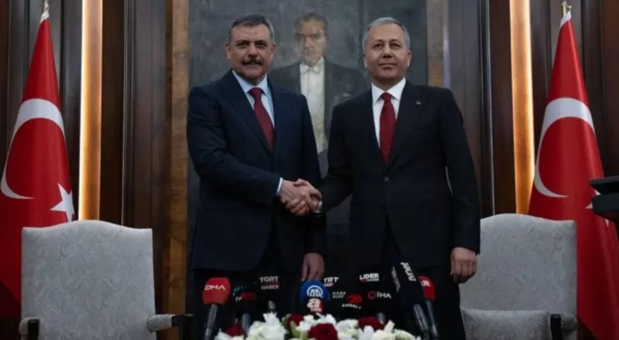 İçişleri Bakanı Mustafa Çiftçi görevi Ali Yerlikaya'dan devraldı