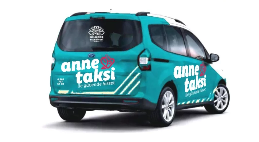 Nilüfer Belediyesi'nden 'Anne Taksi' uygulaması! Anne ve anne adaylarına ücretsiz