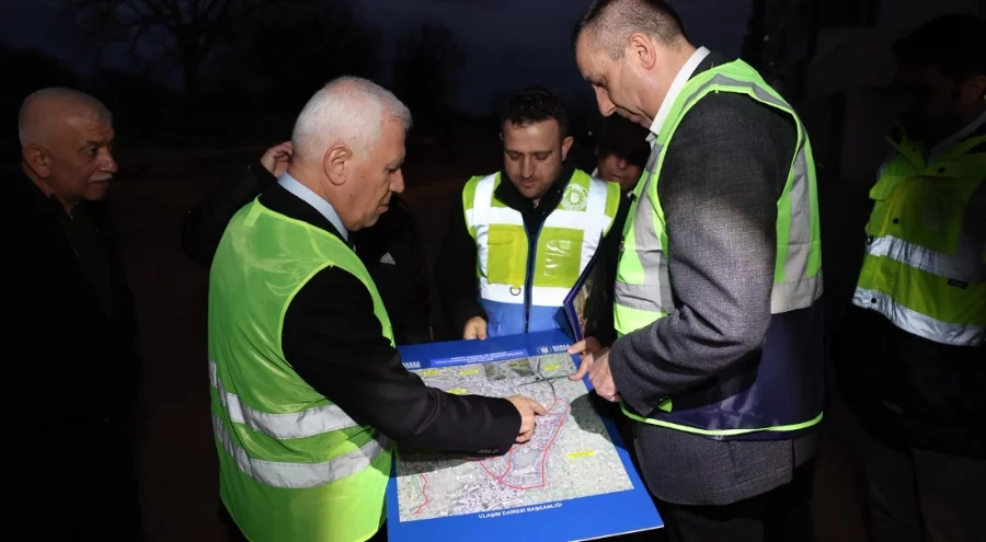 Bursa Büyükşehir'den Nilüfer'e nefes aldıracak yol projesi
