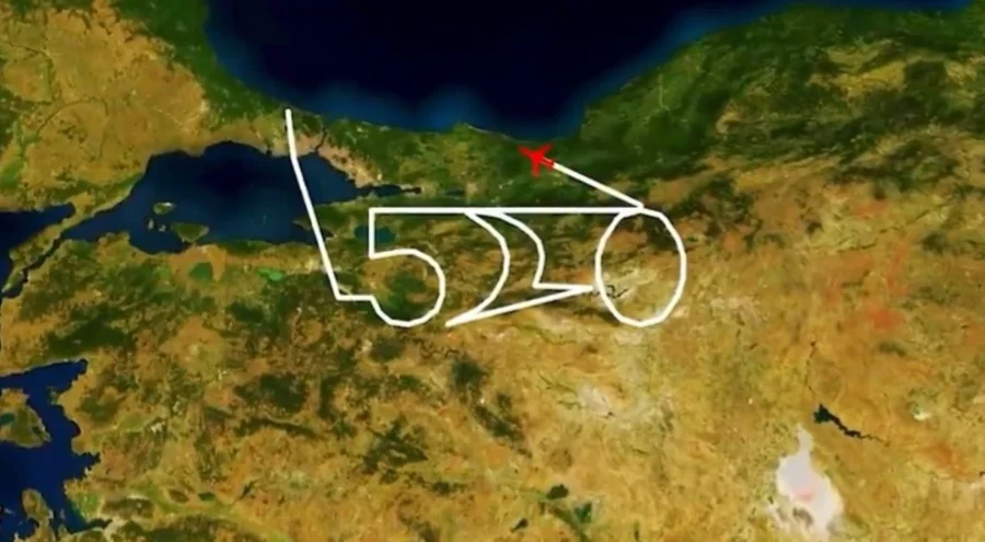 THY'den gökyüzüne "500" imzası: Dünyanın en çok takip edilen seferi oldu