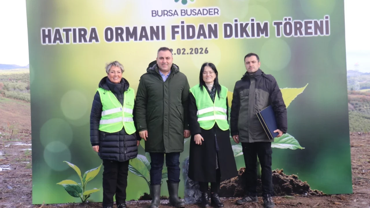 Bursa BUSADER'den anlamlı çevre duyarlılığı