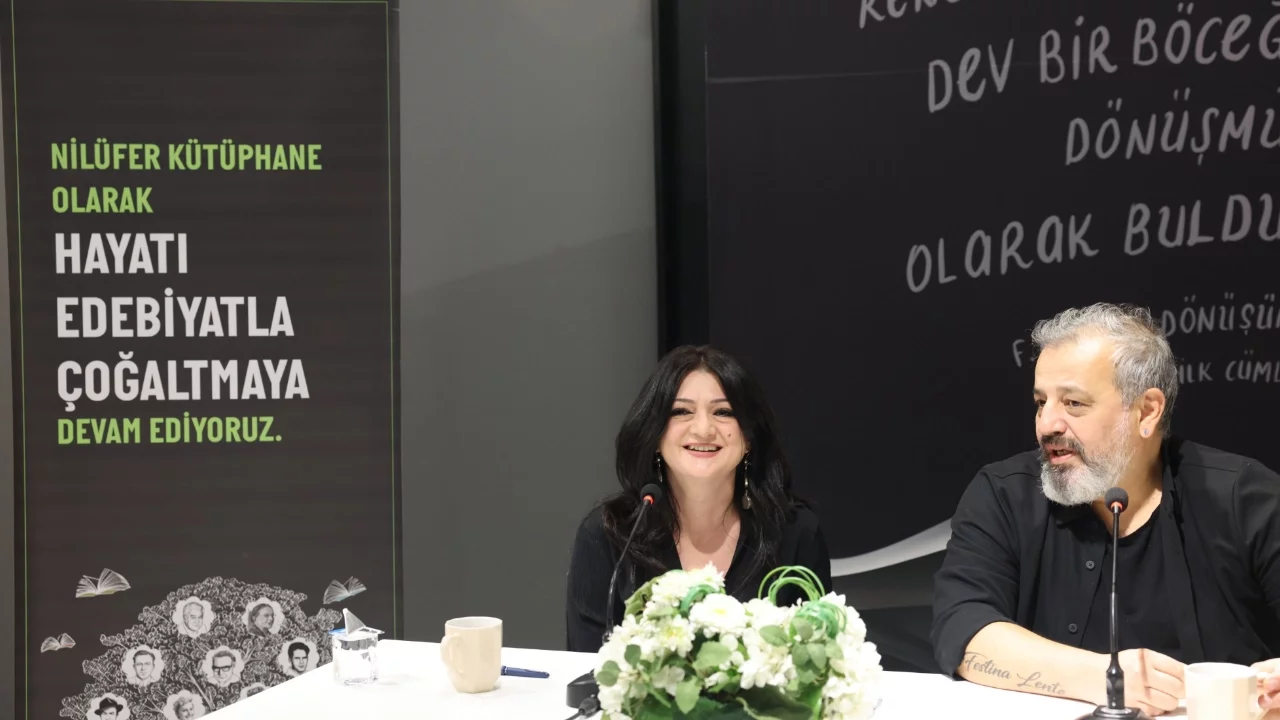 Nilüfer'de Koza Buluşmaları'nın konuğu Seray Şahiner oldu