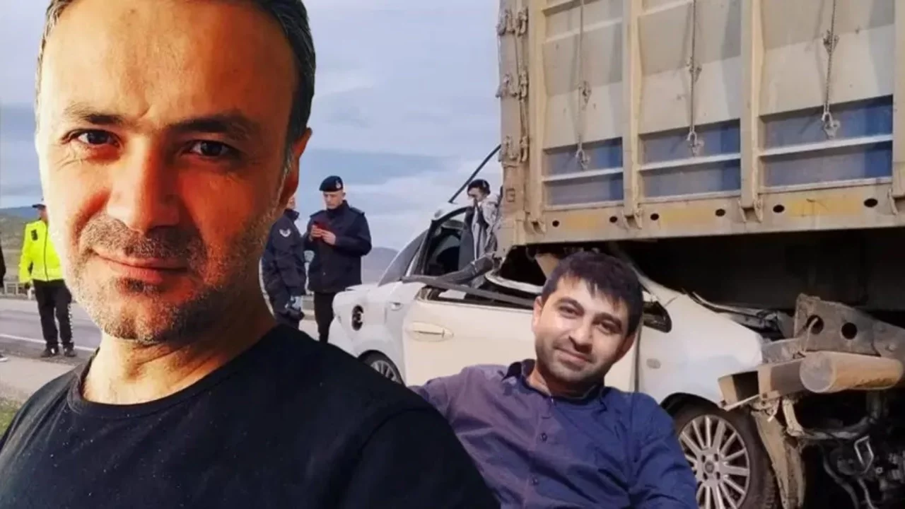 Cenaze yolunda feci kaza