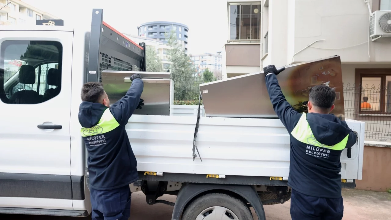 Nilüfer'de elektronik atıklar geri dönüşüyor