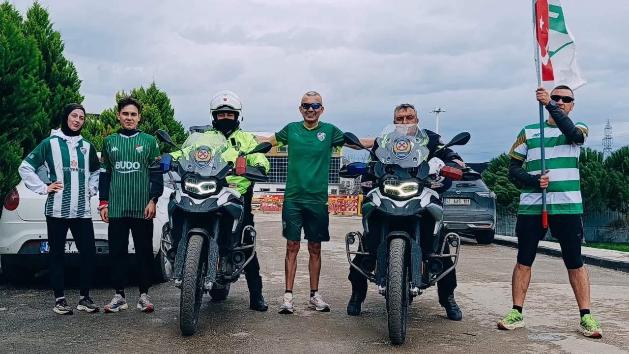 Bursa'da Sevgililer Günü'nde şampiyonluk koşusu