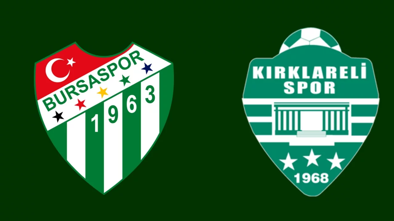 Bursaspor - Kırklarelispor maçı canlı izle!