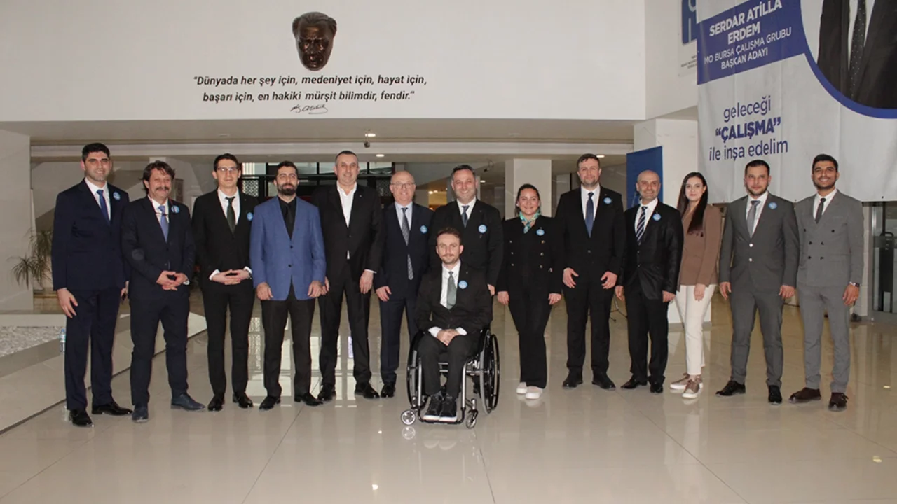 İMO Bursa Şube'de,  seçimleri Serdar Atilla Erdem kazandı