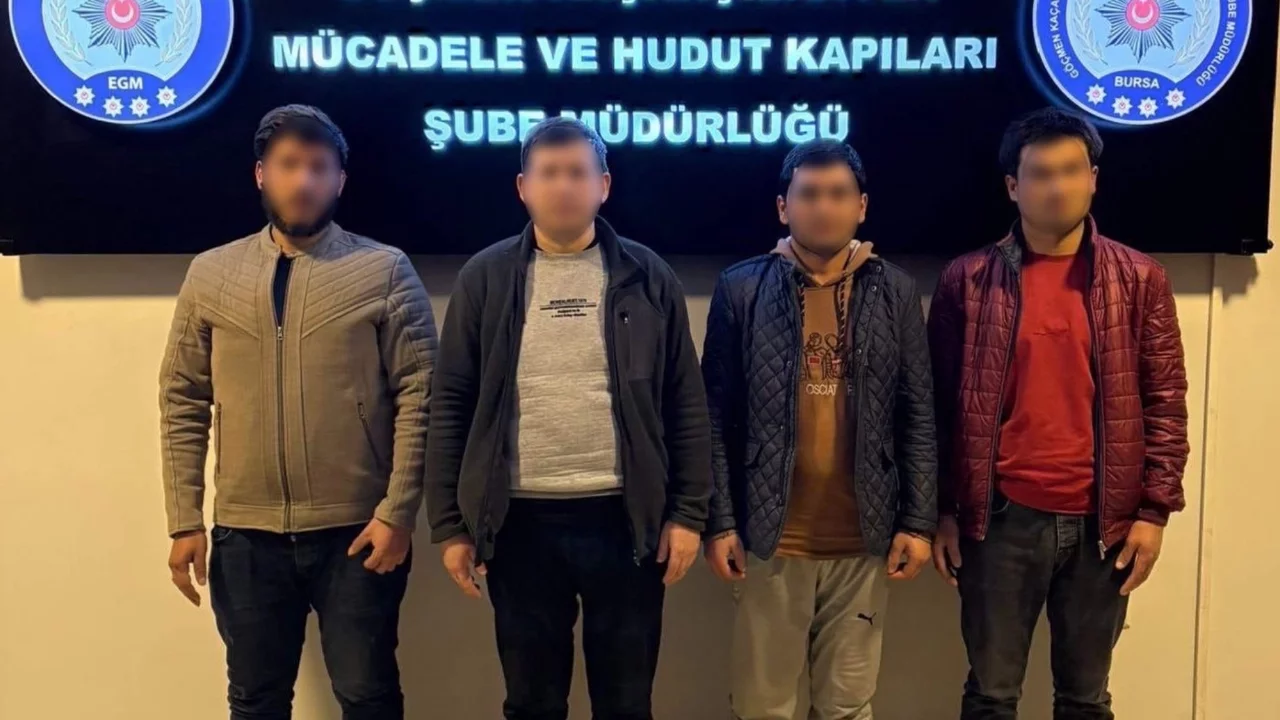 Bursa'da kaçak işçi operasyonu: 4 kişi yakalandı