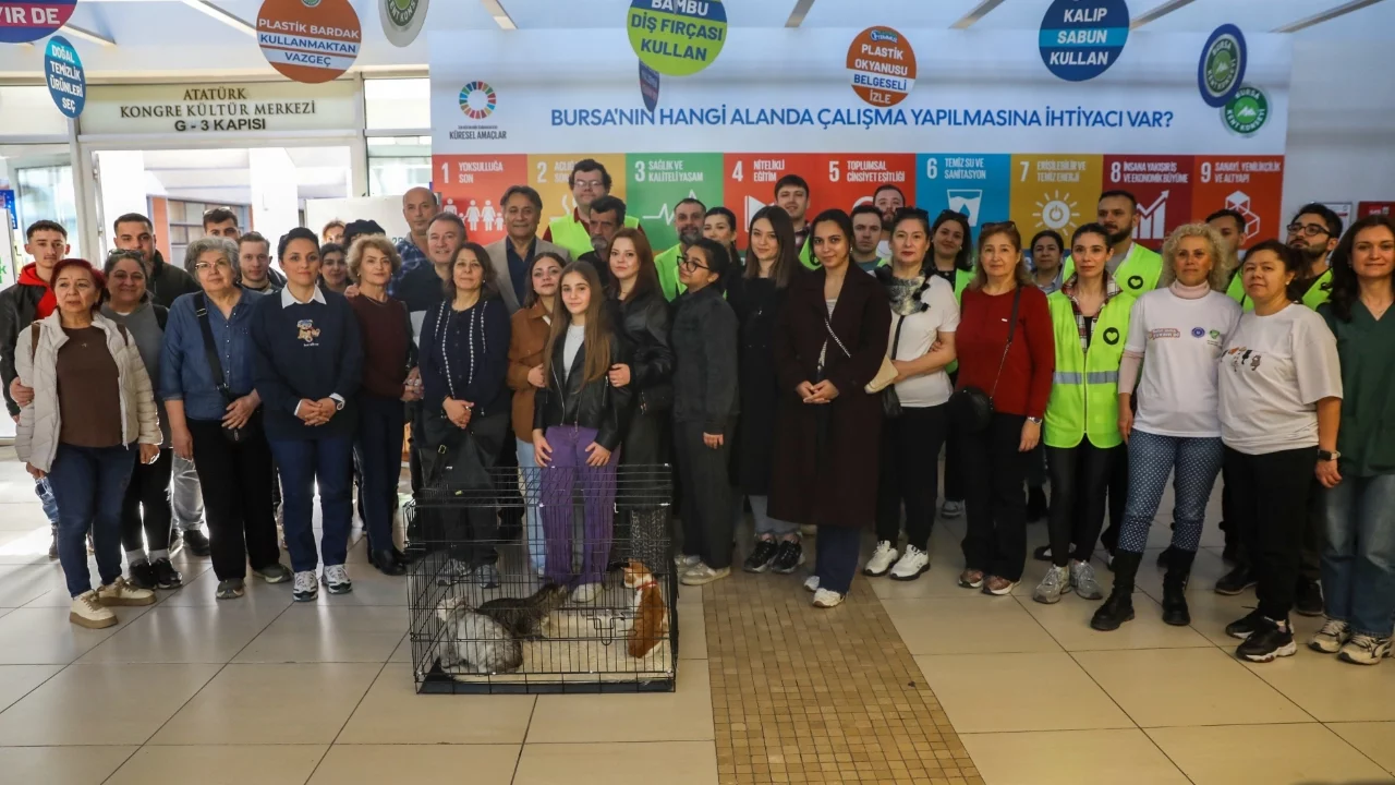 Bursa'da can dostlar yeni sıcak yuvalarına kavuşturuldu