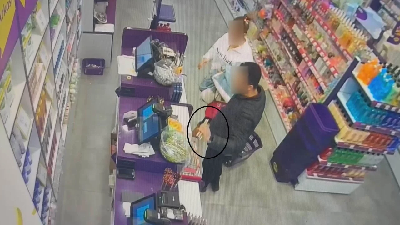 Kozmetik market zincirine dadanan aileden 3 ayda 1 milyon 200 bin TL'lik hırsızlık!