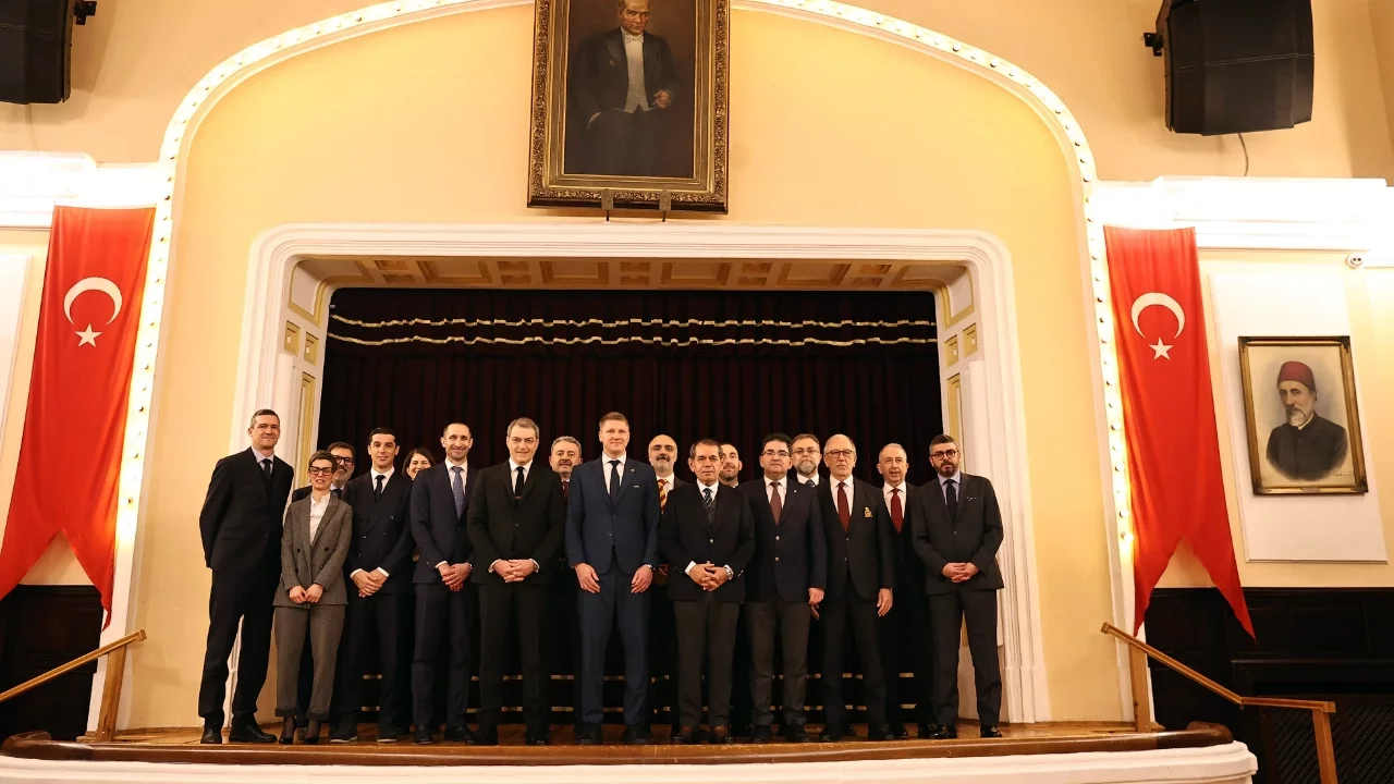 Galatasaray - Juventus maçı öncesi dostluk yemeği