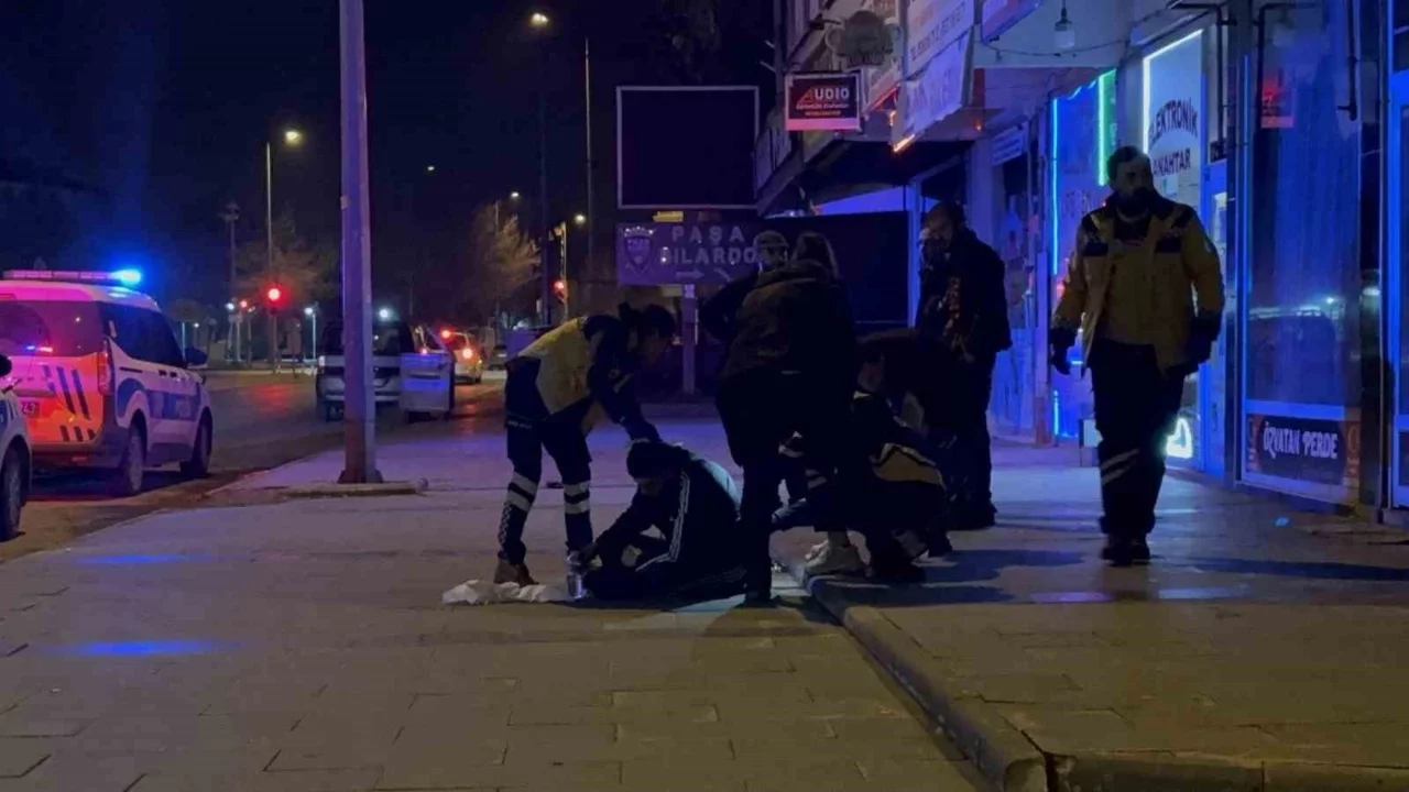 Kayseri'de bıçaklı kavga: 1 kişi yaralandı