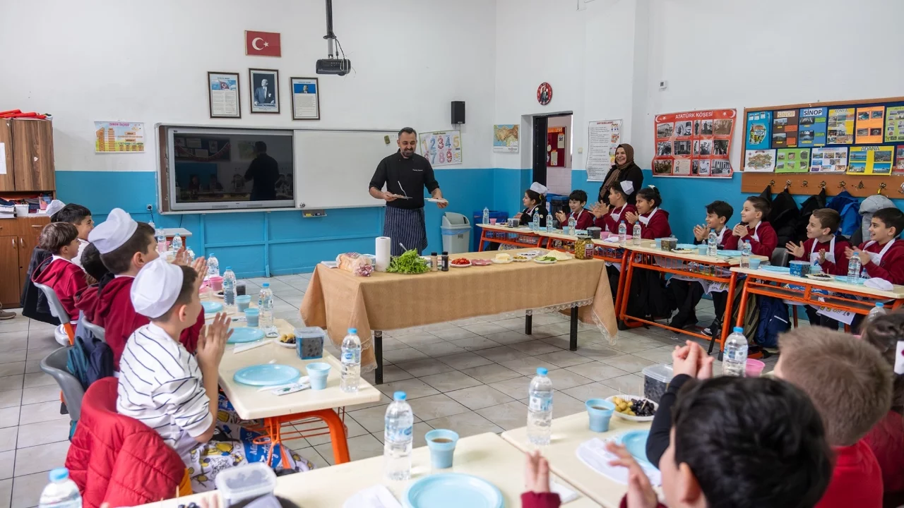 Marmarabirlik minik şeflerle sağlıklı nesiller yetiştiriyor